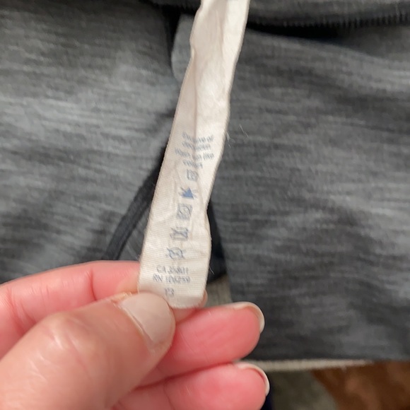 Lululemon sz 10 yoga leggings gray - Picture 5 of 6